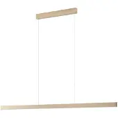 LUCANDE LED-hengelampe Mylosh, gull, 150 cm, CCT, dimbar