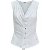 Salsa Jeans 21012157 Ermeløs T-skjorte