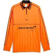 Puma McLAREN RACING Long Sleeve Jersey Unisex, Motorsport, Papaya, S