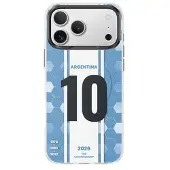 Benks iPhone 17 Pro D3 MagSafe fotball-TPU-deksel - Argentina