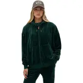 Superdry Country Club Velour Genser Med Hel Glidelås
