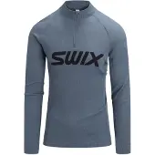 Swix RaceX Merino Half Zip, Herre, Stormy Weather