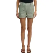 Superdry Mid Rise Linen Shorts