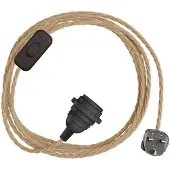 Creative Cables Snakebis Twisted Shade Ready E27 Lampeholder Med Ledning
