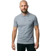 BOSS for man. 50564779 Gray Swing Polo (S), Casual, Grey, Cotton, Short sleeve