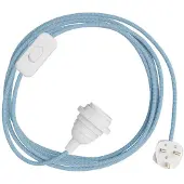 Creative Cables Snakebis Zig-zag Shade Ready E27 Lampeholder Med Ledning
