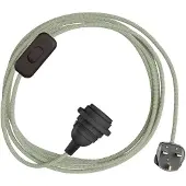 Creative Cables Snakebis Zig-zag Shade Ready E27 Lampeholder Med Ledning
