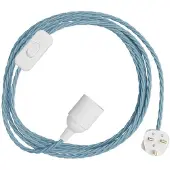 Creative Cables Snakebis Twisted E27 Lampeholder Med Ledning