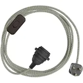 Creative Cables Snakebis Zig-zag Shade Ready E27 Lampeholder Med Ledning