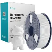 SUNLU PLA Matte Filament (hvit)
