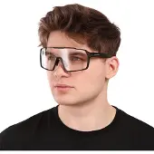 Horsefeathers Neutron Matt Black Photochromic Bike Solbriller svart