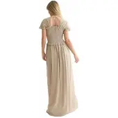 Scotch & Soda Ufu01651t Kortermet Lang Kjole