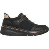 SKECHERS for woman. 190366 Slip-Ins Sneakers: Billion Flex - Livin' Lush black (37), Flat, Laces, Casual