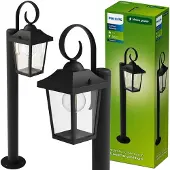 Philips veilampe Buzzard, svart, 75 cm, IP44, E27