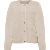 Didriksons Selma, Fleecejakke, Dame, Clay Beige