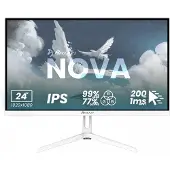AROZZI Nova 24“ IPS 200Hz - Gaming Monitor - White