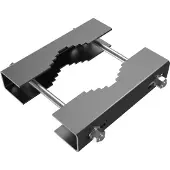SOLAR PLUS Mastebeslag for 2 stk. BRILO 200W, 300W, Ø40-150mm. STANDARD