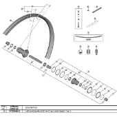 Shimano 300 Mm Wh-m9200-tl-f15-b-29 Y0tw98010 Eike