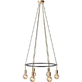 Creative Cables Cage 6 Drops Globo Hengelampe