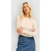Billabong Way Out Lace Langermet T-skjorte hvit