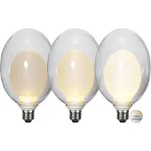 Star Trading 3-trinns Dimbar E27 LED 3,6W 2700K