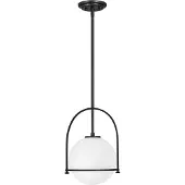 Quintiesse Hengelampe Somerset, svart, 29 cm, 1 lyskilde