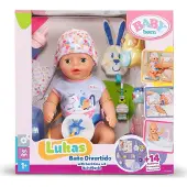 Baby Born Lukas Fun Bath 36 Cm Dukke