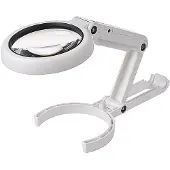 24hShop Allsidig lupe med LED-belysning og sammenleggbar design