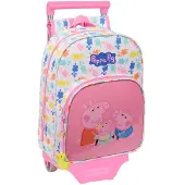 Safta Peppa Pig 10l 26x34x11 Cm Ryggsekk Med Hjul
