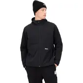 Mons Royale Canyon Merino Insulated Hooded Jakke svart