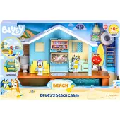 Bluey Beach Cabin-lekesett med forvandlbare køyesenger og strandlekeområde