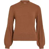 Vila Høyhalset Strikket Pullover