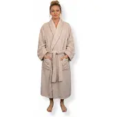 Nordstrand Morgenkåpe str. XXL/XXXL - Myk fleece - Sand