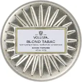 Voluspa Decorative Tin Candle Blonde Tabac 127g