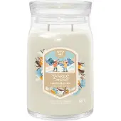Yankee candle Signature Large Jar Vanilla Flurries 567g