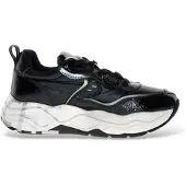 Voile Blanche for woman. 2017475 Club105 black Leather Sneakers (40), 3 to 5 cm, Laces, Casual