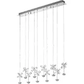 Stars of Light EGLO LED-pendel Pianopoli, krom, lengde 87 cm