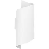 Eglo Montarello utendørs LED-vegglampe, hvit, høyde 27 cm, metall