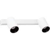 Faro Stan veggspot, hvit, aluminium, bredde 33,6 cm, 2 lyskilder.
