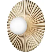 Nuura vegglampe Liila Muuse, Ø 42 cm, IP44, gull/opal