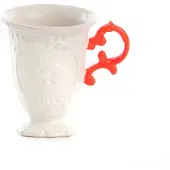 Seletti krus I-Wares, hvit / gul, 300 ml, porselen