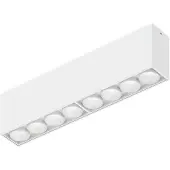 Wever & Ducre LED-taklampe Linoo 8.0, matt hvit metall