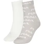 Puma Short Socks Women (2-Pack), Women, Sand Combo, 35/38
