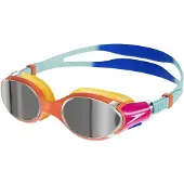 Speedo Svømmebriller - BioFuse 2.0 speil junior - Oransje/Blue - - OneSize - Svømmebriller