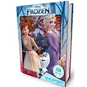 Educa Frozen 3d Book Tin Puslespill 300 Stykker