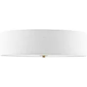 Globen Lighting taklampe Noah, Ø 50 cm, hvit