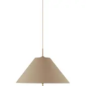 Globen Lighting hengelampe IRIS 50 mokkabrun Ø 50 cm
