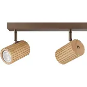 Brilliant Taklampe Lakewood, tre, lengde 78 cm, 4 lyskilder