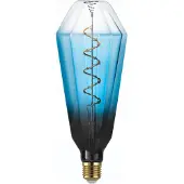 Eglo LED-pære E27 4W T100 2000K filamentpære blå dimbar