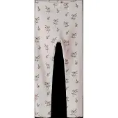 Lil´ Atelier Lil' Atelier Leggings - NmfGayo - Slim - Stille Violet/Apple Ros - - 5 år (110) - Leggings